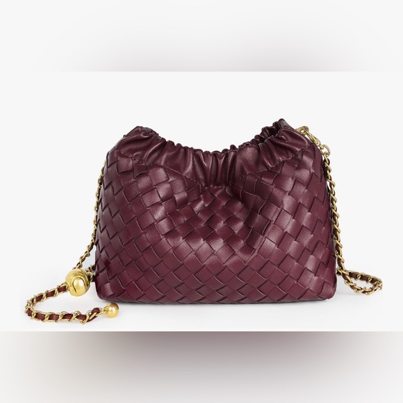 Joryin Handbags - NEW Joryin Woven Crossbody Bag & Evening Purse Dumpling Clutch Hobo Cloud